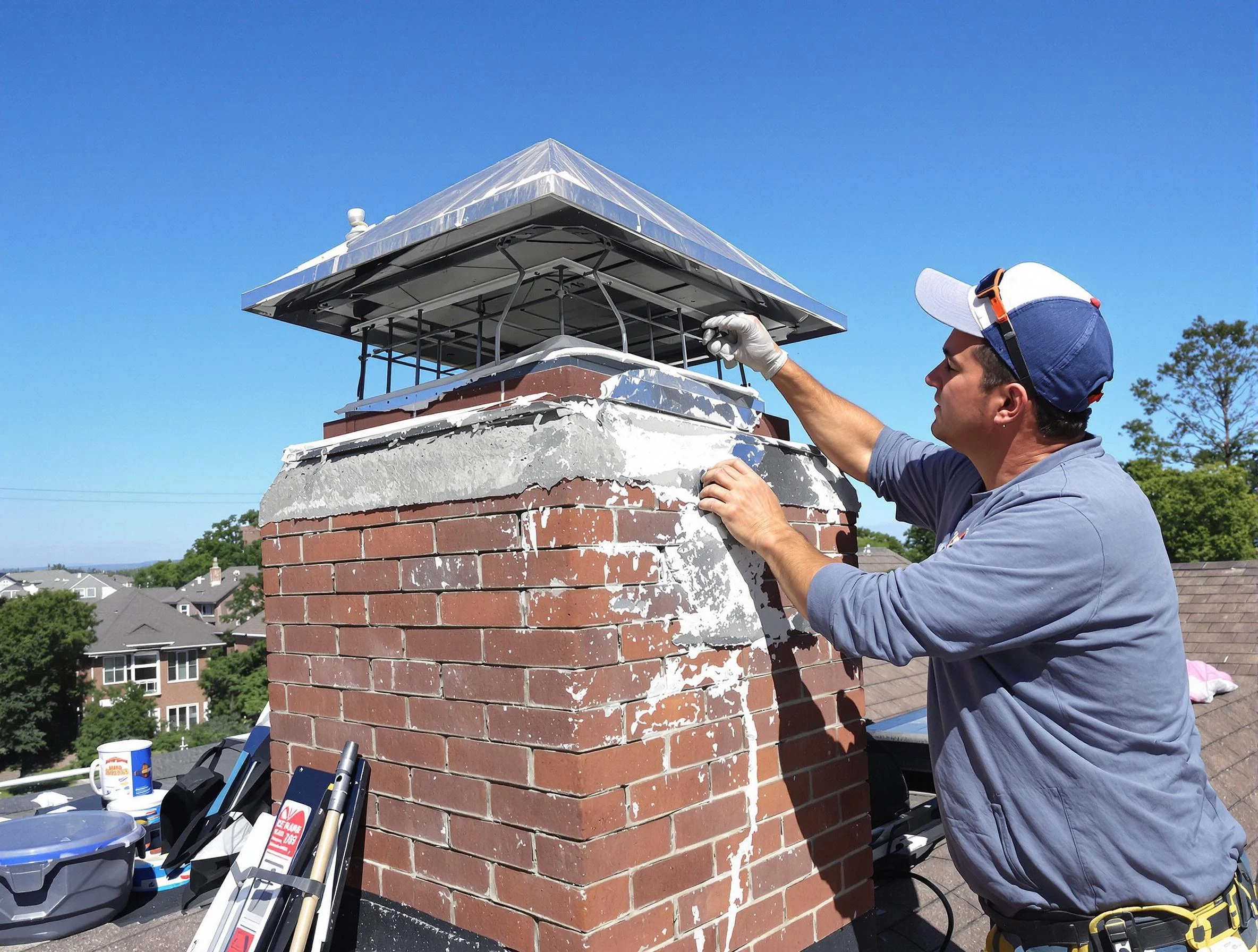 Chimney Crown Services in East Providence
